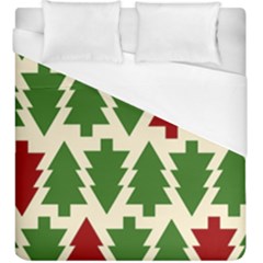  Christmas Trees Holiday Duvet Cover (king Size) by artworkshop