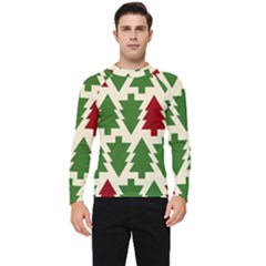  Christmas Trees Holiday Men s Long Sleeve Rash Guard by artworkshop