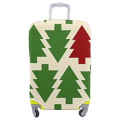  Christmas Trees Holiday Luggage Cover (medium) by artworkshop