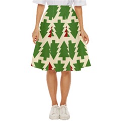  Christmas Trees Holiday Classic Short Skirt by artworkshop