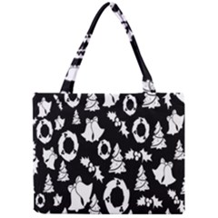  Card Christmas Decembera Mini Tote Bag by artworkshop