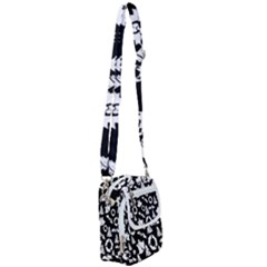  Card Christmas Decembera Shoulder Strap Belt Bag by artworkshop