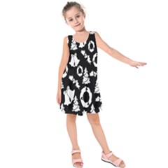  Card Christmas Decembera Kids  Sleeveless Dress