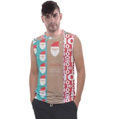  Christmas Claus Continuous Men s Regular Tank Top by artworkshop