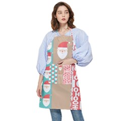  Christmas Claus Continuous Pocket Apron by artworkshop