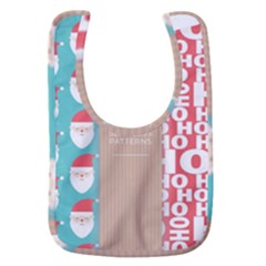  Christmas Claus Continuous Baby Bib by artworkshop