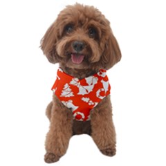 Orange Background Card Christmas  Dog Sweater by artworkshop