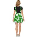 Green  Background Card Christmas  Apron Dress View4