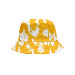 Card Christmas December Inside Out Bucket Hat (kids)