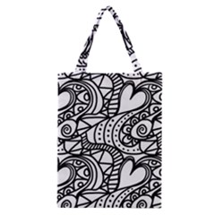 Seamless-pattern Love Karakter Classic Tote Bag by nateshop