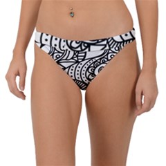 Seamless-pattern Love Karakter Band Bikini Bottom by nateshop