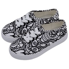 Seamless-pattern Love Karakter Kids  Classic Low Top Sneakers by nateshop