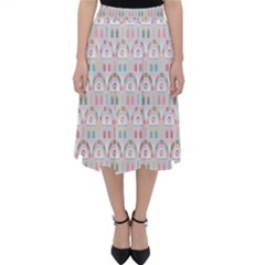 Seamless-pattern Classic Midi Skirt by nateshop