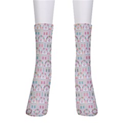 Seamless-pattern Crew Socks by nateshop