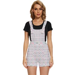 Seamless-pattern Short Overalls by nateshop