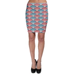 Seamless-patter-peacock Bodycon Skirt by nateshop