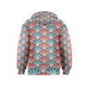 Seamless-patter-peacock Kids  Zipper Hoodie View2