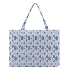 Snowflakes-seamless Medium Tote Bag by nateshop