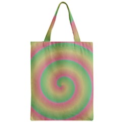 Spiral Zipper Classic Tote Bag by nateshop