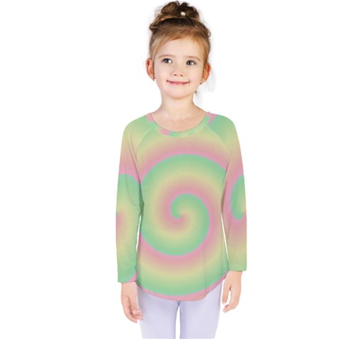 Spiral Kids  Long Sleeve Tee by nateshop