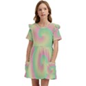 Spiral Kids  Frilly Sleeves Pocket Dress View1