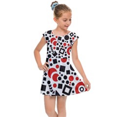 Square Kids  Cap Sleeve Dress by nateshop