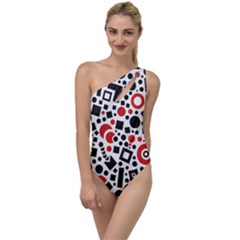 Square To One Side Swimsuit by nateshop