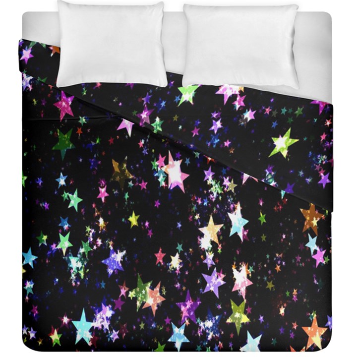 Stars Galaxi Duvet Cover Double Side (King Size)