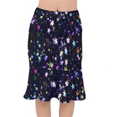 Stars Galaxi Short Mermaid Skirt