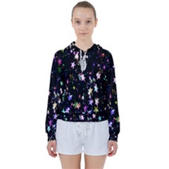 Stars Galaxi Women s Tie Up Sweat by nateshop