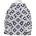 Star-white Triangle Top Flap Backpack View3