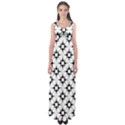 Star-white Triangle Empire Waist Maxi Dress View1