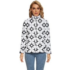 Star-white Triangle Women s Puffer Bubble Jacket Coat