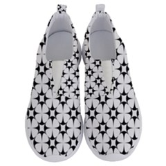 Star-white Triangle No Lace Lightweight Shoes by nateshop