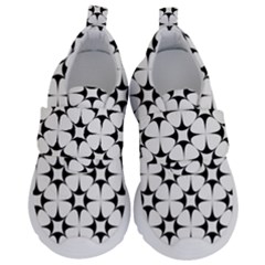 Star-white Triangle Kids  Velcro No Lace Shoes by nateshop