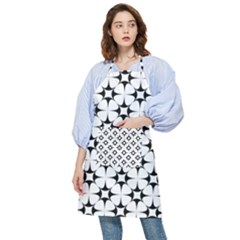 Star-white Triangle Pocket Apron by nateshop