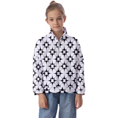 Star-white Triangle Kids  Half Zip Hoodie by nateshop