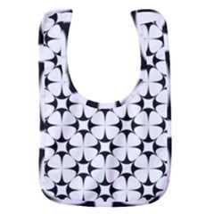 Star-white Triangle Baby Bib