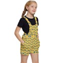 Textile-peacock Kids  Short Overalls View3