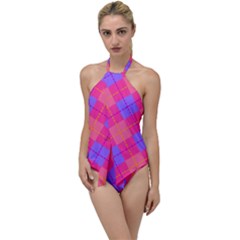 Texture Go With The Flow One Piece Swimsuit by nateshop