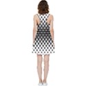 Triangle-black White Inside Out Racerback Dress View2