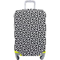 Triangle-black Luggage Cover (large) by nateshop