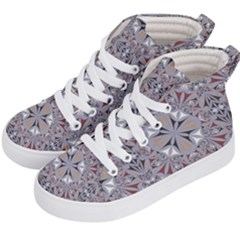 Triangle-mandala Kids  Hi-top Skate Sneakers by nateshop