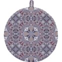 Triangle-mandala Round Trivet View1