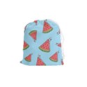 Watermelon-blue Drawstring Pouch (Medium) View1