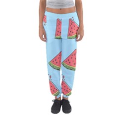 Watermelon-blue Women s Jogger Sweatpants by nateshop