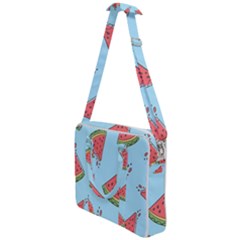 Watermelon-blue Cross Body Office Bag by nateshop