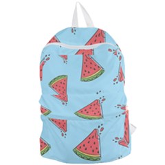 Watermelon-blue Foldable Lightweight Backpack by nateshop