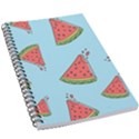 Watermelon-blue 5.5  x 8.5  Notebook View1