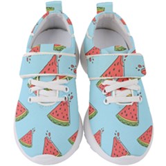 Watermelon-blue Kids  Velcro Strap Shoes by nateshop